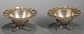 Two Mexican 900 Silver Footed Side Bowls