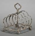 Victorian Silver Toast Rack