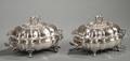 William IV Silver Plate Convertible Warming Tureens