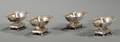 Set of Four George III Silver Open Salts