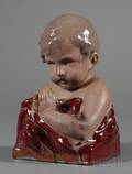 Earthenware Bust of a Child