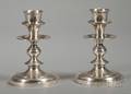 Pair of Weighted Sterling Candlesticks