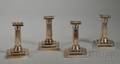 Set of Four Gorham Weighted Sterling Classicalstyle Candlesticks