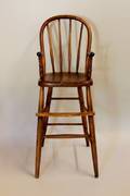Windsor Style Childs Wood High Chair