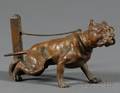 Small Bronze Figure of a Bulldog