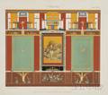 Ten Color Lithograph Prints of Pompeian Interior Architecture