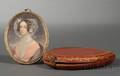 Continental Portrait Miniature of a Lady