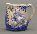 Dedham Pottery DayNight Pitcher