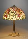 Mosaic Glass Shade on Duffner  Kimberly Base