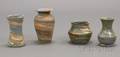 Four Niloak Pottery Vases