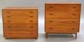 Danish Modern Vanity with Chest of Drawers