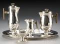 Emmy Roth Silver Five Piece Tea Coffee Service