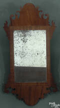 American Chippendale mahogany mirror ca 1795