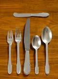 Georg Jensen Beaded Flatware Service