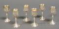 Six Sanborns Mexican Small Goblets