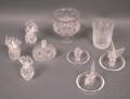 Nine Pieces of Lalique Glass