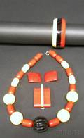 Four Bakelite Jewelry Items