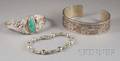 Three Silver Bracelets