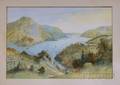 19th Century American School Watercolor on Paper View of Anthonics Nose