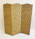 E 20th C French Three Panel Folding Screen