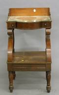 Classical Mahogany Veneer Wash Stand