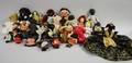 Approximately Twentyseven Mostly Cloth Black Folk Art and American Indian Dolls