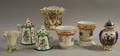 Seven Pieces of Assorted English and European Decorated Ceramic Tableware