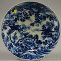 Japanese Blue and White Porcelain Charger