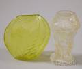 Two Small Lalique Glass Vases