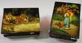 Two Large Russian Lacquer Boxes