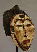 Carved and Painted African Mask