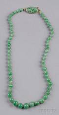 14kt Gold and Jadeite Necklace Enos Richardson