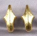 22kt Greek Gold Paleolithic Earclips Ilias Lalounis