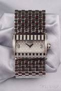 Stainless Steel and Diamond Wristwatch Pippo