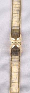 18kt Bicolor Gold Covered Wristwatch Gubelin