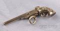 Antique 10kt Gold and Carnelian Revolver Fob
