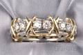 Platinum 18kt Gold and Diamond Band Jean Schlumberger Tiffany  Co