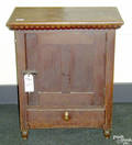 Pennsylvania Sheraton cherry childs cupboard ca 1820