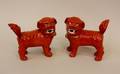 Small Pair of Chinese Porcelain Dogs