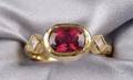 22kt Gold Ruby and Diamond Ring Cathy Waterman