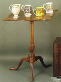 Connecticut Federal mahogany candlestand ca1800