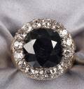 Antique Black Diamond Solitaire
