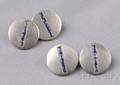 Art Deco Sapphire Cuff Links Wordley Allsopp  Bliss