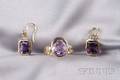 18kt Gold and Amethyst Suite