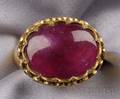 18kt Gold Ruby and Diamond Ring