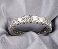 Platinum and Diamond Eternity Band