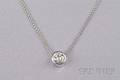 14kt White Gold and Diamond Pendant
