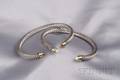Two Sterling Silver and 14kt Gold Bracelets David Yurman