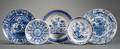 Five Dutch Delft Plates