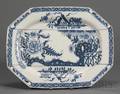 Dutch Delft Octagonal Platter